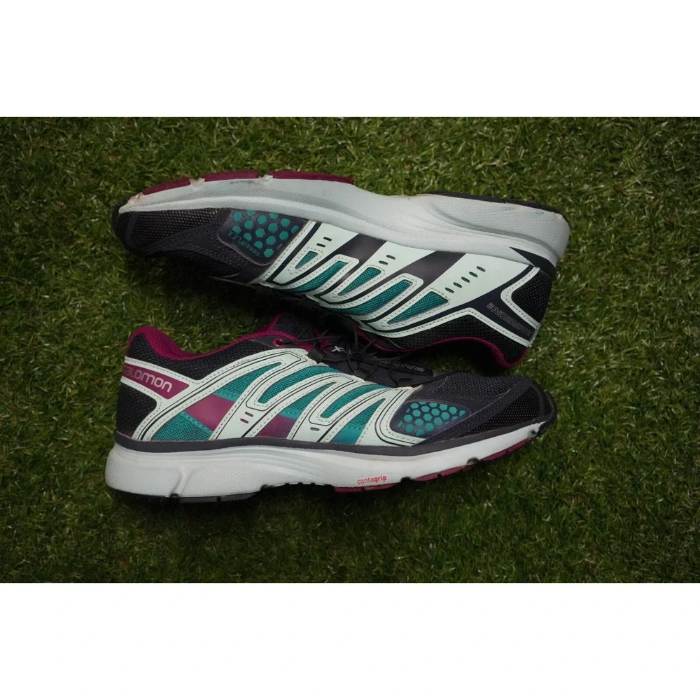 Salomon X Mission 2 373328 Womens US 9 Sneakers Multicolor Trail Hiking Shoes‎